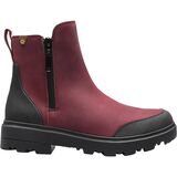 Bogs Holly Zip Leather Boot - Women's