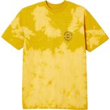 Brixton Oath V Standard T-Shirt - Men's Yellow Curry Sun Wash, L