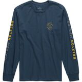 Brixton Crest Long-Sleeve T-Shirt - Men's Joe Blue, L