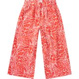 Brixton Indo Linen Wide Leg Pant - Women's Aloha Red, XS