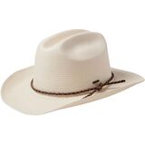 Brixton Range Straw Cowboy Hat Off White, S