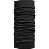 Buff Lightweight Merino Wool Multifunctional Headwear Solid Black, One Size