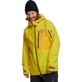 Burton AK GORE-TEX Cyclic Jacket - Men's Cyber Yellow/Spectra Yellow, S