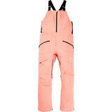 Burton AK GORE-TEX 3L Stretch Freebird Bib Pant - Men's Reef Pink, XL