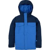 Burton Covert 2.0 2L Jacket - Boys' Dress Blue/Amparo Blue, S