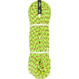 BlueWater Lightning Pro Double Dry 9.7mm Climbing Rope Yellow/Slate, 70m