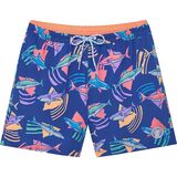 Chubbies Stretch 5.5in Swim Trunk Lined - Men's The Daddy Sharks, S