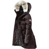 Canada Goose Rossclair Down Parka - Women's Charred Wood (Heritage/Fur Trim), S