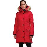 Canada Goose Rossclair Down Parka - Women's Red (Heritage/Fur Trim), S