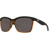 Costa Anaa 580P Polarized Sunglasses Gray 580p-Matte Coconut Fade, One Size