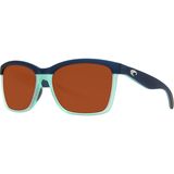 Costa Anaa 580P Polarized Sunglasses Matte Caribbean Fade Copper 580p, One Size