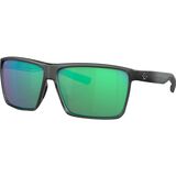 Costa Mainsail 580G Sunglasses Gray Crystal Green Mirror, One Size