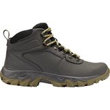 Columbia Newton Ridge Plus II Waterproof Hiking Boot - Men's Dark Grey/Stone Green, 8.5