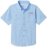 Columbia Tamiami Short-Sleeve Shirt - Boys' Sail, L