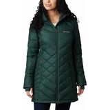 Columbia Heavenly Long Hooded Jacket - Women's Spruce, M