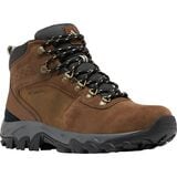 Columbia Newton Ridge Plus II Suede WP Hiking Boot - Men's Dark Brown/Dark Grey, 14.0