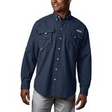 Columbia Bahama II Long-Sleeve Shirt - Men's Collegiate Navy, 3X