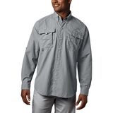 Columbia Bahama II Long-Sleeve Shirt - Men's Cool Grey, 1X