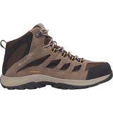 Columbia Crestwood Mid Waterproof Hiking Boot - Men's Cordovan/Squash, 12.0