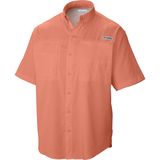 Columbia Tamiami II Short-Sleeve Shirt - Men's Bright Peach, XS