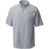 Columbia Tamiami II Short-Sleeve Shirt - Men's Cool Grey, 2X