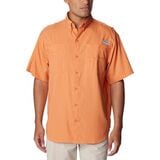 Columbia Tamiami II Short-Sleeve Shirt - Men's Dusty Orange, L