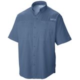 Columbia Tamiami II Short-Sleeve Shirt - Men's Steel, XL
