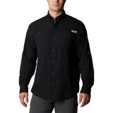 Columbia Tamiami II Long-Sleeve Shirt - Men's Black, L