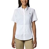 Columbia Tamiami II Short-Sleeve Shirt - Women's White, L