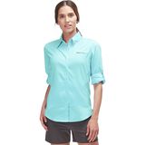 Columbia Tamiami II Long-Sleeve Shirt - Women's Clear Blue, M