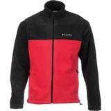 Columbia Steens Mountain Full-Zip 2.0 Fleece Jacket - Men's Black/Bright Red, S