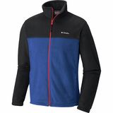 Columbia Steens Mountain Full-Zip 2.0 Fleece Jacket - Men's Black/Azul/Mountain Red, L