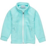 Columbia Benton Springs Fleece Jacket - Toddler Girls' Candy Mint/White, 3T