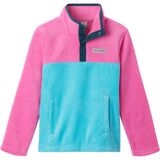 Columbia Steens Mountain 1/4-Snap Fleece Pullover - Toddlers' Geyser/Pink Ice, 4T