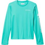 Columbia Fork Stream Long-Sleeve Shirt - Toddlers' Electric Turquoise, 2T