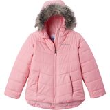 Columbia Katelyn Crest II Hooded Jacket - Girls' Pink Orchid, XL