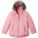 Columbia Katelyn Crest II Hooded Jacket - Girls' Pink Orchid, XS