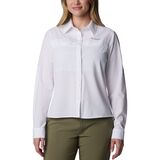 Columbia Summit Valley Woven Long-Sleeve Shirt - Women's White, L