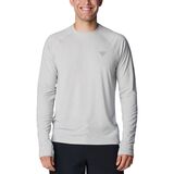 Columbia PFG Uncharted Long-Sleeve Shirt - Men's Cool Grey Heather, XL