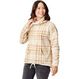 Carve Designs Roley Cowl Sweater - Women's Birch Plaid, L