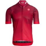 Castelli Flusso Limited Edition Full-Zip Jersey - Men's Pro Red/Castelli Red, 3XL