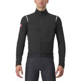 Castelli Alpha Doppio RoS Jacket - Men's Light Black/Silver Reflex/Dark Gray, 3XL