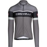 Castelli Passista FZ Limited Edition Jersey - Men's Gunmetal Gray/Black/Desert Green, XXL