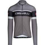 Castelli Passista FZ Limited Edition Jersey - Men's Gunmetal Gray/Black/Desert Green, L