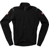 Castelli Alpha Flight RoS Limited Edition Jacket - Men's Light Black/Red/Silver Gray, S