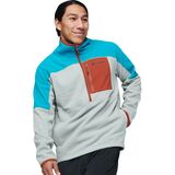Cotopaxi Abrazo Half-Zip Fleece Jacket - Men's Mineral Blue/Brush, XL