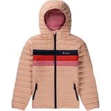Cotopaxi Fuego Down Hooded Jacket - Boys' Rosewood Stripes, XL