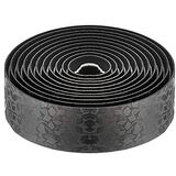 Ciclovation Leather Touch Handlebar Tape Diamond Black, One Size