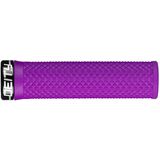 Deity Components Lockjaw Grips Purple, One Size