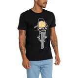 Deus Ex Machina Frontal Matchless T-Shirt - Men's Black, XL